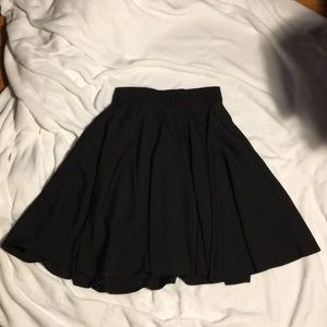 Black Skater Skirt